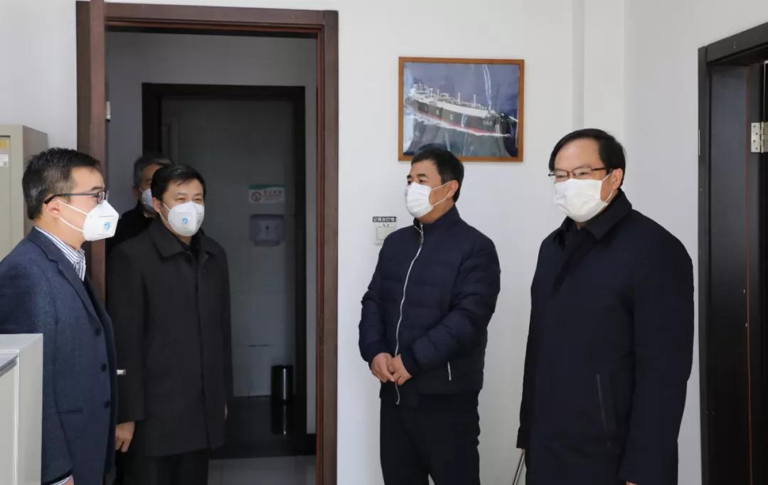 楊金成到長城電子、綜合院檢查指導(dǎo)疫情防控和復(fù)工復(fù)產(chǎn)工作